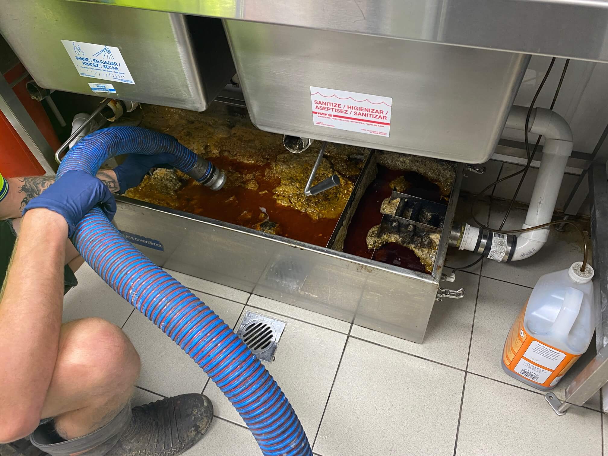 Grease Trap Cleaning in Frederickson